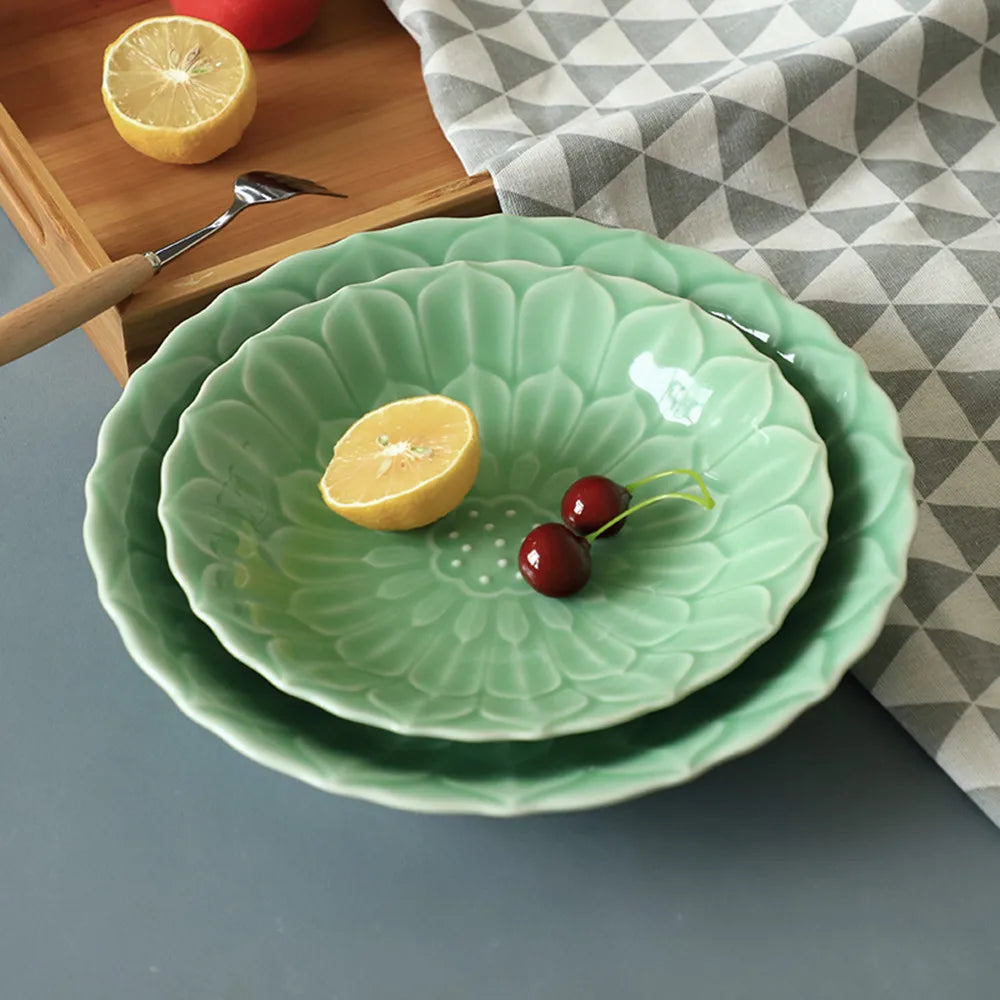 Lotus Serving Bowl