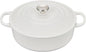 Le Creuset Signature Round Wide Oven -  White