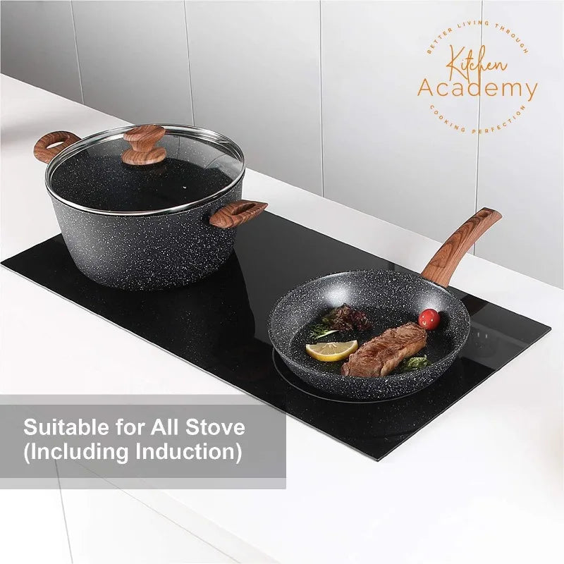 Kitchen Academy Induction Cookware Set