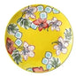 Floral Plate - Yellow