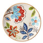 Floral Plate - White