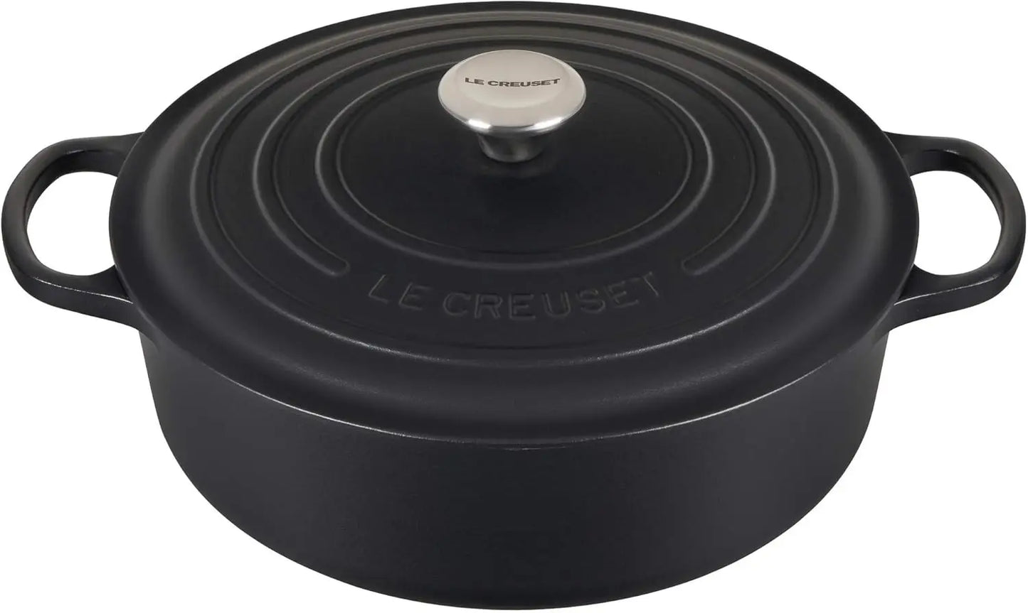 Le Creuset Signature Round Wide Oven - Licorice