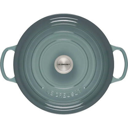 Le Creuset Signature Round Wide Oven - Sea Salt